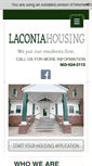 Mobile Screenshot of laconiahousing.org